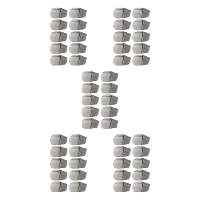 Destyer Golf Head Covers PU Portable Protector Travel Golf Athlete for Training Gray Small 10 Pcs 5Set