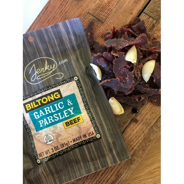 AllNatural Beef Biltong Jerky Garlic & Parsley