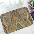 thumbnail image 1 of YUSDECOR Paisley Motif Home Decor Floor Mat Area Rug Doormat Size 15.7x23.6 Inches, 1 of 1