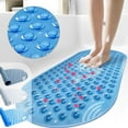 Semfri Bath Tub Shower Mat Non Slip Shower Floor Mats for Bathroom Bath