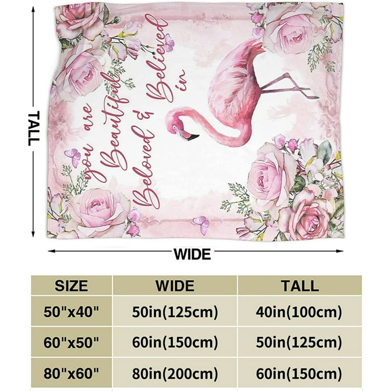 Flamingo discount blanket walmart