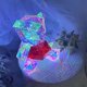 thumbnail image 3 of Juguetes Que Emiten Luz Ganfancp Adornos Modelado Luz de Noche de Cristal Brillante Osito de Peluche*2, 3 of 7