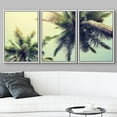 thumbnail image 3 of wall26 - Palm Tree on Tropical Beach - Framed Canvas Art Wall Art - 24"x36"x3 White, 3 of 5