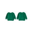 thumbnail image 2 of Miaouyo Kids Baby Boys Girls Knit Fall Sweater 0 3 6 9 12 18 24 Months 2T 3T 4T 5T Fashionable Versatile Solid Color Crew Neck Long Sleeve Tops, 2 of 9