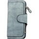 thumbnail image 1 of Cartera de cuero ultradelgada xinyu verde 14 ranuras para tarjetas, 1 of 7