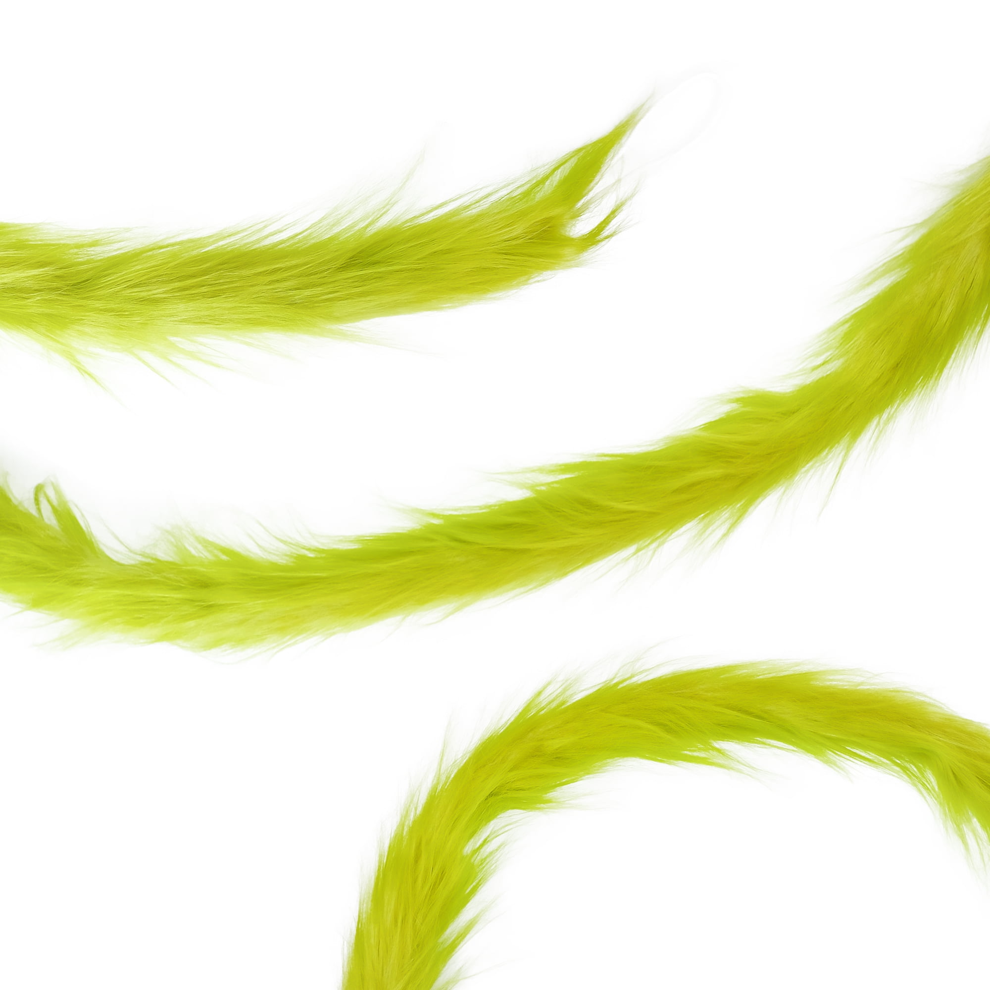 Grinch 6ft Furry Garland – Bright Green Holiday Accent