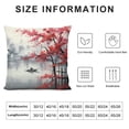 thumbnail image 5 of Autumn Leaves Fashion Style Dirt-Resistant Throw Pillow Covers for Couch, Sofa, Bed, Living Room, Bedroom - 1PC 18x18in, 5 of 5