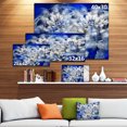 thumbnail image 3 of White Chrysanthemum Fractal Flower - Large Floral Canvas Art Print, 3 of 4