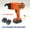 Rebar Tying Machine, variant on Eurhowing Automatic Rebar Tying Machine, Handheld Electric Rebar Tier Tool with 12V Lithium Battery & 3 Tying Wires, 8-34mm Steel Bar Tyer for Construction, Orange