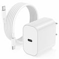 thumbnail image 1 of Cargador y cable de carga para iPhone 17/16/15 Cerdeti 12W, 1 of 7