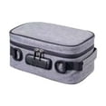 thumbnail image 1 of Bolsa a prueba de olor de olor con una caja combinada compacta compacta de estuche de viaje inodoro Bolsa de viaje Men, 1 of 8