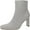 Bone Smooth, variant on Womens' Terrie Square-Toe Ankle Boots, Brown Croc, 5