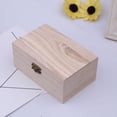 thumbnail image 3 of Portable Multifunction Case with Lid Wooden Jewellery Storage Container for Home Supply, 3 of 8