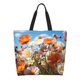 thumbnail image 1 of Easygdp Vibrant Field Of Blossoms Bolsas Tote para Mujer, Bolsos de Hombro para Viaje, Bolsos de Mano de Gran Capacidad para Compras y Trabajo, 1 of 8