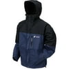 Frogg Toggs Youth Toad Rage Waterproof Rain Jacket - Small, Blue/Black