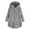 Z3-Silver, variant on Patlollav Winter Jackets for Women Plus Size Button Tops Hooded Loose Cardigan Wool Coat