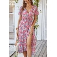 thumbnail image 2 of Vestido Maxi Bohemio Floral PRETTYGARDEN para Mujer XL, 2 of 7