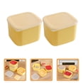 thumbnail image 1 of WASHWEPE 2Ud Para Queso En Refrigerador Cajón De Almacenaje Amarillo Para Uso Doméstico, 1 of 8
