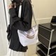 thumbnail image 5 of Bolso de moda para mujer Bolso de compras Bolsos de mano Bolso con cremallera Bolso de hombro (Blanco), 5 of 9