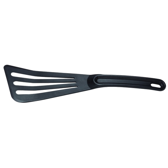 Mercer Culinary Hell's Tools High-Heat 12" Slotted Spatula | Black