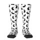 thumbnail image 1 of Fotbe Black Rabbit Calcetas Divertidas Estampadas para Hombre y Mujer, Calcetas de Algodón hasta la Rodilla para Caminar, Correr, Enfermería y Embarazo, 1 of 6