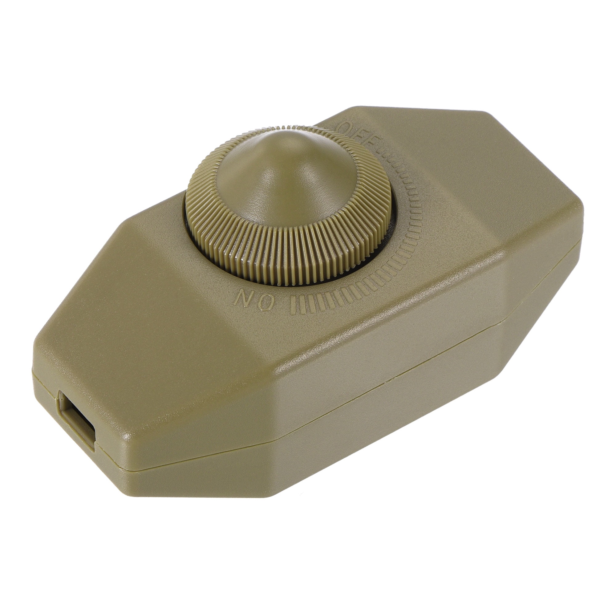 Uxcell AC 110V 100W Welding Lamp Dimmer Bronze Rotary Cord Switch