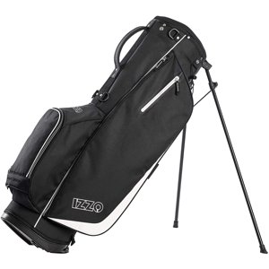 IZZO Golf Ultra-Lite Stand Bag - Black