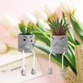 thumbnail image 2 of 2 uds linda planta artificial en maceta falsa planta suculenta decoración de oficina para mujeres encantadoras suculentas decoración para escritorio estante dormitorio sala de estar y oficina De, 2 of 5