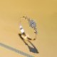 thumbnail image 2 of Women Flower Snowflake Ring, 2 of 4