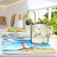 thumbnail image 5 of Lighthouse Dish Drying Mat, Absorbent Microfiber Pad Protector For Kitchen Counter Top Mat Dish Drainboard 18x24in, 5 of 7