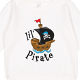 thumbnail image 3 of Inktastic Lil' Pirate Pirate Ship, Blue Bandana Toddler Sweatshirt, 3 of 4