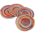 thumbnail image 3 of Miangastore 4 Pcs Napperons Style Adorable Isolation Tapis Assiette Tasse sous-Verres Ménagers, 3 of 8