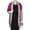 Fuchsia, variant on Ethnic Design Tribal Border Reversible Bohemian Pashmina Shawl