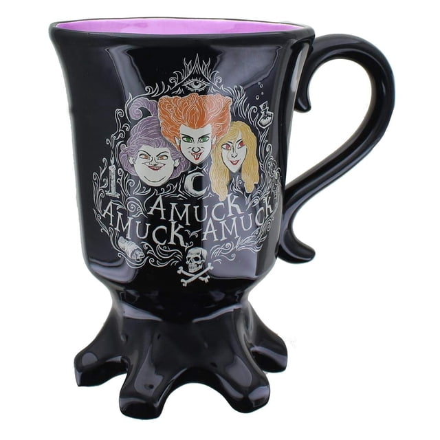 Taza de cerámica plateada Buffalo Disney Hocus Pocus Sanderson Sisters