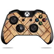 MightySkins MIXBONCO-Parquet Skin Decal Wrap for Microsoft Xbox One & One S Controller - Parquet
