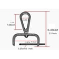 thumbnail image 3 of PinesC Removable Snap Hook with Swivel Clasp for Bags, 3 of 5