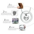 thumbnail image 5 of Heart Cremation Jewelry for Ashes, Engraved Love You To the Moon and Sun Back Memorial Urn Necklace Keepsake Cremation Pendant Jewelry, 5 of 7