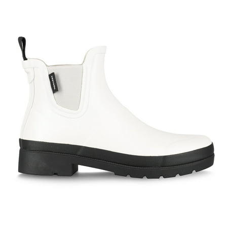 

Tretorn Women s Lina 3 Rain Boots in White Black 6 US