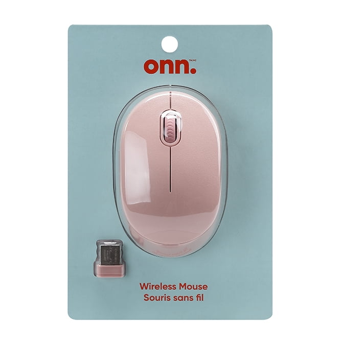 Souris sans fil à 5 boutons d’onn - Rose
