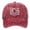 Wine, variant on Distressed Washed Baseball Cap with Tiger Embroidery, Unisex Adjustable Dad Hat, Outdoor Casual Sun Headwear