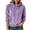 #298-Purple, variant on Warop Women's Oversized Hoodies Knitted Sweatshirt Long-Sleeve Drawstring Pullover with Pockets Fall Winter Clothes