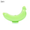 thumbnail image 1 of Lefu 2PCS Banana Case Snack Lunch Box Fruit Storage Holder Outdoor, 1 of 9