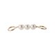 thumbnail image 1 of Accesorios Cadena para Bolso Hebilla Anillo Metal Perla Cadena Extensión Hebilla Ocho Caracteres Accesorios para Correa Hombro para Bolso Mujer (C) No. 3 Oro Perla TXW # 528384.03, 1 of 9