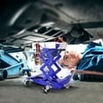 thumbnail image 7 of Ataucjin 450 LBS Capacity Low Profile Transmission Jack with Safety Straps, 7-23 in Lift Range, Heavy Duty Auto Repair Lifting Jack with 4 Wheels for for Smaller Vehicles, 7 of 7