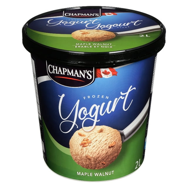 Chapman's Frozen Yogurt, Maple Walnut in a Tub, 2L