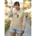 thumbnail image 2 of Reach And Rise A Sweatshirt Women -June Erica Vess Designs, Female Medium, 2 of 4
