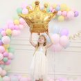 thumbnail image 3 of Gold Congratulations Balloons Banner with Crown Balloon Party Decorations Gold -, 3 of 5