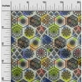 thumbnail image 2 of oneOone Cotton Poplin Lime Green Fabric Floral Sewing Craft Projects Fabric Prints By Yard 56 Inch Wide-25, 2 of 5