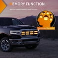 thumbnail image 4 of Nilight 8PCS Led Strobe Lights 12LED Amber Light 12V 24V Surface Mount Flashing Warning Hazard Beacon Lights Ultra Slim Sync Feature Mini Grille for Cars Trucks Off Road Vehicles SUV, 4 of 9
