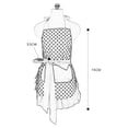 thumbnail image 2 of Kitchen Aprons Adjustable Apron with Pockets for Home Kitchen Restaurant,Barbecue（A), 2 of 4